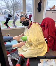 Book an Appointment with Chelsea MacMillan for Nursing Foot Care